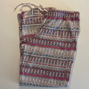 Victoria’s Secret Flannel Pajama Bottom